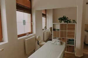 Fyzioterapeutická ambulancia PK Fyzio poskytujúca rehabilitácie a fyzioterapeutické vyšetrenia.